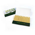 Large Seed Paper Matchbook (20 Matches) - Wildflower, 1-Sided